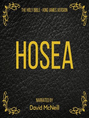 cover image of The Holy Bible--Hosea